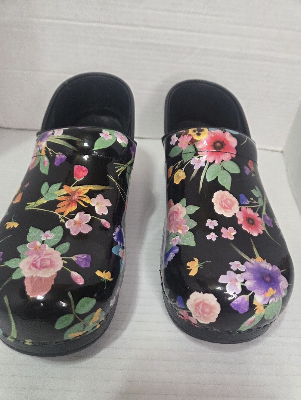 Dansko Professional Graphic Floral Clog